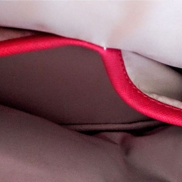 Nine West Dark Lipstick Red Back pack - Picture 2 of 11